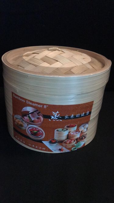 Hovedbilde Bamboo steamer 8inch (3pcs/set)