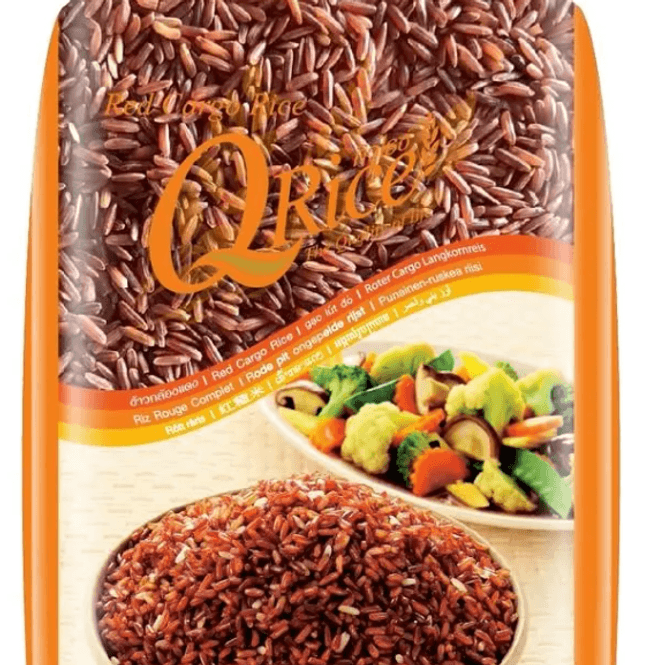 Hovedbilde Q-RICE Thai REDCARGO rice 1kg.
