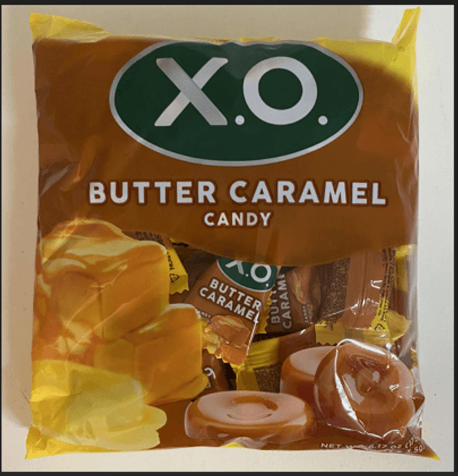 Hovedbilde X.O. ButterCaramel Candy50s 250g.