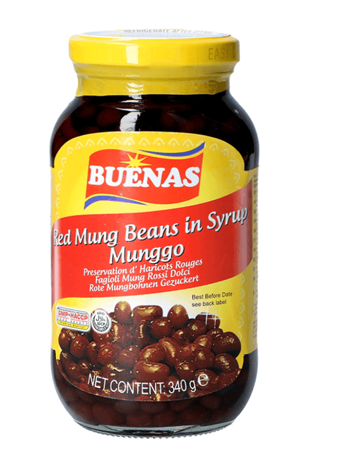 Hovedbilde Buenas Red Mung Beans n Syrup 340g.