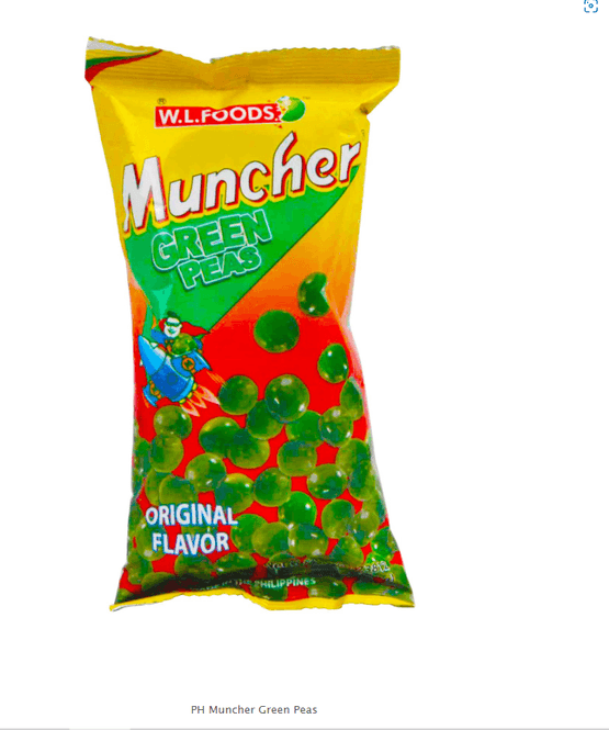 Hovedbilde W.L Muncher Green Peas 70g.