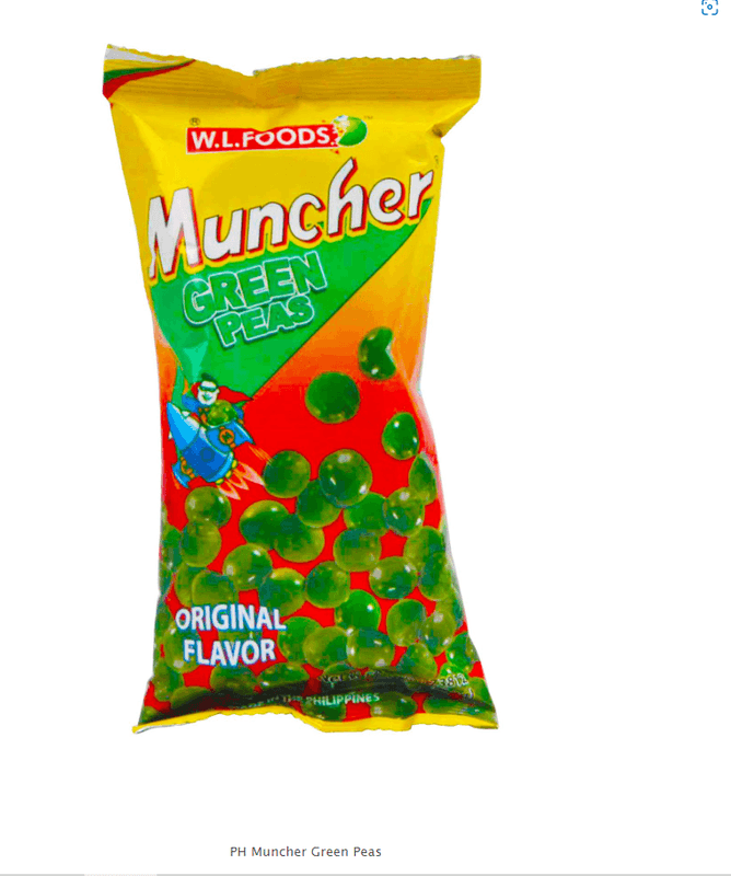 W.L Muncher Green Peas 70g.