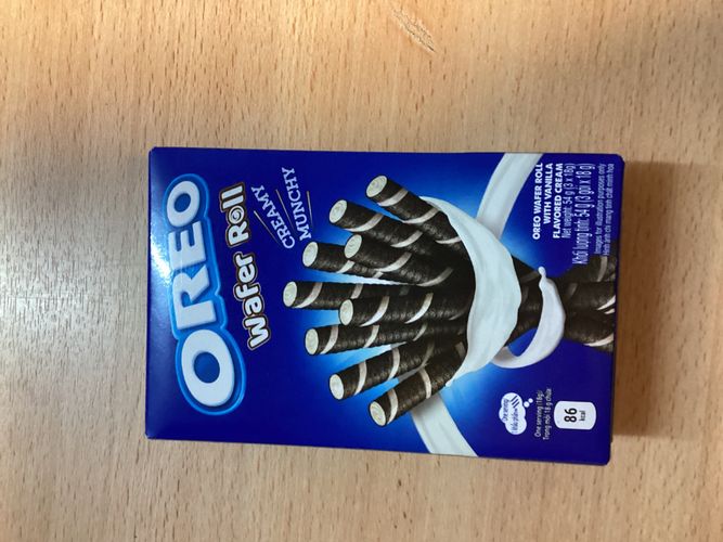 Hovedbilde OREO vanilla wafer roll 54g.