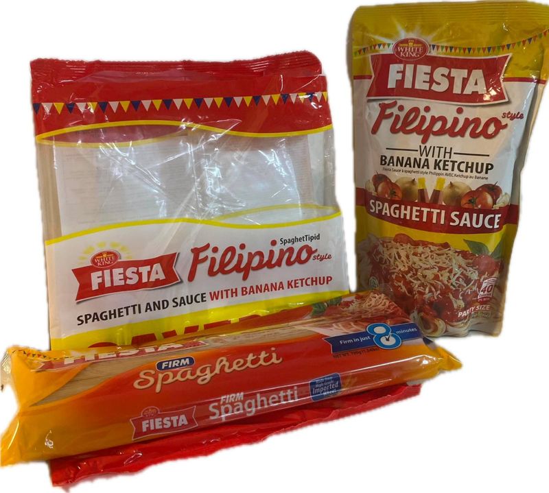 White King Spaghetti Sauce Filipino Style Pasta Bundle 1,6kg